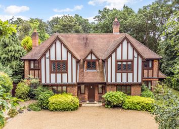 Thumbnail 5 bedroom detached house to rent in Woodlands Road East, Wentworth, Virginia Water