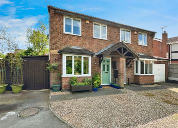 Thumbnail Semi-detached house for sale in Oakwood Close, Leicester Forest East, Leicester