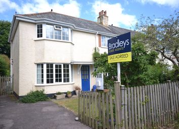 Thumbnail 3 bed semi-detached house for sale in Knowle Road, Budleigh Salterton, Devon