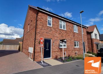 Thumbnail 3 bed semi-detached house for sale in Sorrell Square, Clipstone Village, Mansfield