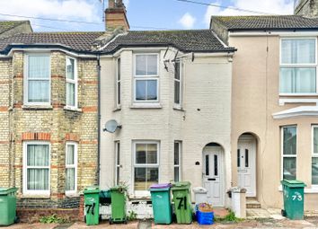 Thumbnail 3 bed terraced house for sale in Walton Road, Folkestone, Kent