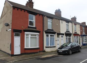 Thumbnail 2 bed end terrace house to rent in Beaumont Road, North Ormesby, Middlesbrough