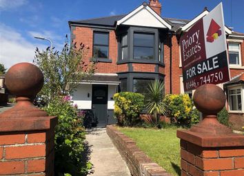 Thumbnail 3 bed semi-detached house for sale in Pontypridd Road, Barry, Vale Of Glamorgan