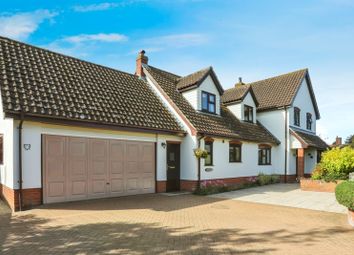 Thumbnail 5 bed detached house for sale in Post Office Road, Knodishall, Saxmundham