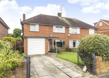 Thumbnail 3 bed semi-detached house to rent in Furzewood, Sunbury-On-Thames, Surrey