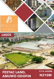 Thumbnail Land for sale in Festac Land, Amuwo Odofin, Festac Land, Amuwo Odofin, Nigeria