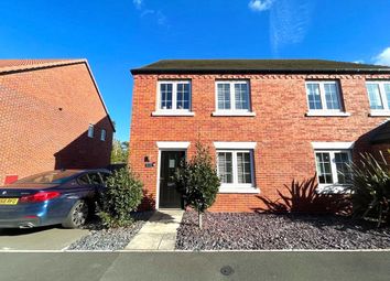 Thumbnail 3 bed semi-detached house for sale in Thornfield Way, Aslockton, Nottingham, Nottinghamshire