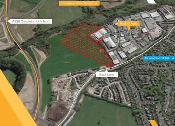 Thumbnail Land for sale in Radnor Park Industrial Estate, Back Lane, Congleton, North West