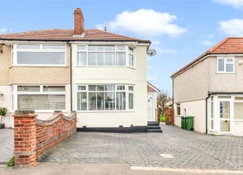Thumbnail Semi-detached house for sale in Clinton Avenue, Welling, Kent