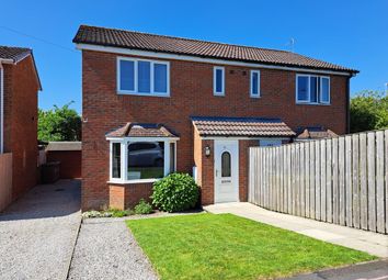 Thumbnail Semi-detached house for sale in Wold Road, Pocklington, York
