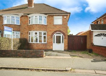 Thumbnail 3 bed semi-detached house for sale in Ashbourne Road, Wigston, Leicestershire