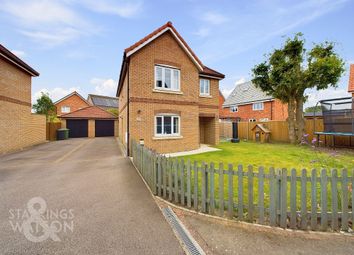 Thumbnail 4 bed detached house for sale in Evora Road, Wymondham