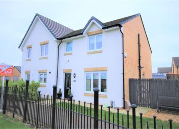 Thumbnail Semi-detached house for sale in Brock Place, Ravenscraig, Motherwell