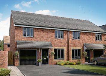 Thumbnail Semi-detached house for sale in "The Kingley" at Base Business Park, Rendlesham, Woodbridge