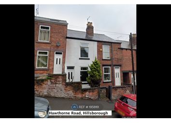 Thumbnail 3 bed terraced house to rent in Hawthorn Road, Sheffield