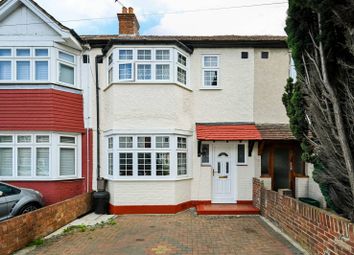 Thumbnail 3 bedroom terraced house for sale in Byron Avenue, New Malden