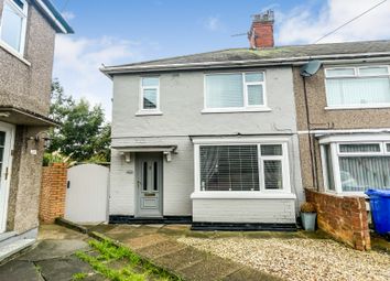 Thumbnail 3 bed end terrace house for sale in Longfield Road, Grimsby