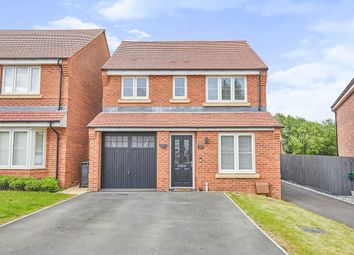 Thumbnail 3 bed detached house for sale in Sharcote Drive, Stanton, Burton-On-Trent, Derbyshire