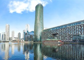 Thumbnail 2 bed flat for sale in Arena Tower, 25 Crossharbour Plaza, Royal Docks, London