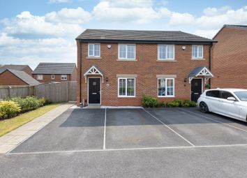 Thumbnail 3 bed semi-detached house for sale in Walkford Close, Cottam