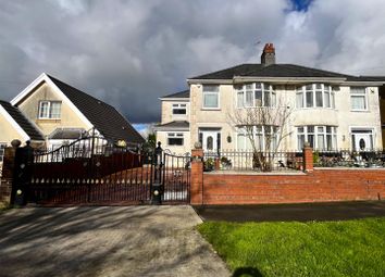 Thumbnail Semi-detached house for sale in Carmarthen Road, Fforestfach, Swansea