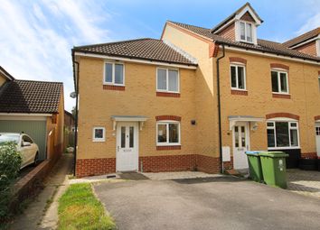 Thumbnail 3 bed end terrace house for sale in Melville Gardens, Sarisbury Green, Southampton