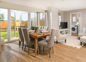 Open-Plan Kitchen With Integrated Appliances, Dining Area &amp; Family Room With French Doors Leading On