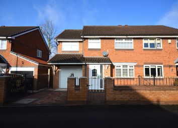 Thumbnail 4 bed semi-detached house for sale in Lower Moat Close, Heaton Norris, Stockport