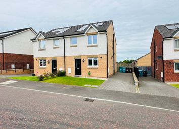 Thumbnail 3 bed semi-detached house for sale in Crawhill Drive, Bargeddie, Baillieston, Glasgow