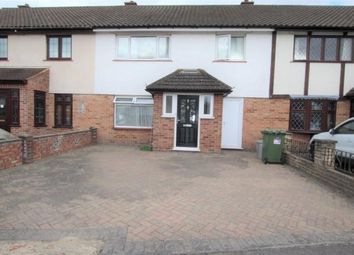 Thumbnail 3 bed terraced house to rent in Wedlake Close, Hornchurch, Essex