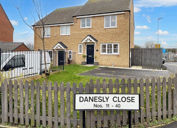 Thumbnail 3 bed semi-detached house for sale in Danesly Close, Peterlee