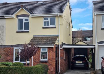 Thumbnail 4 bed semi-detached house for sale in Coombe Road, Callington