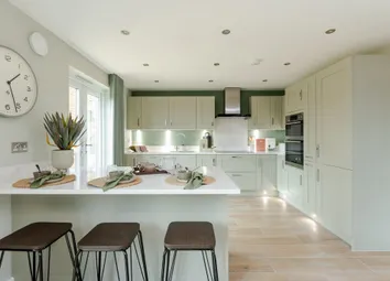 A Modern Kitchen With Breakfast Bar