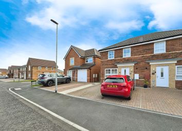 Thumbnail 3 bed semi-detached house for sale in Bluebell Drive, Morpeth