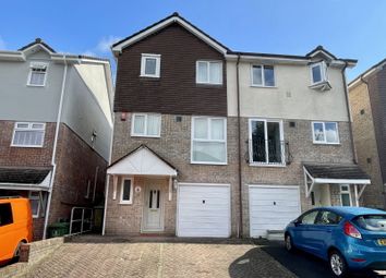 Thumbnail 3 bed town house for sale in Holne Chase, Widewell, Plymouth