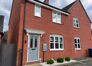 Thumbnail 3 bed semi-detached house for sale in Teeswater Close, Long Lawford, Rugby