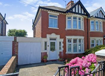 Thumbnail 3 bed semi-detached house for sale in Meliden Road, Penarth