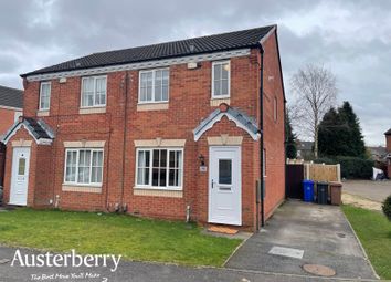 Thumbnail Semi-detached house for sale in Waterdale Grove, Weston Coyney, Stoke-On-Trent, Staffordshire