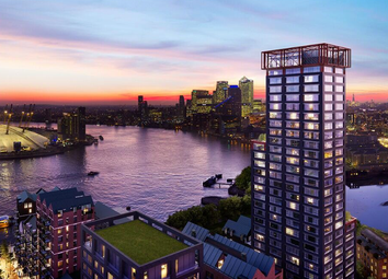 Thumbnail 1 bedroom flat for sale in Trinity Buoy Wharf, Orchard Place, London