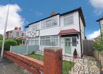 Thumbnail 3 bed semi-detached house for sale in Cresswood Avenue, Cleveleys