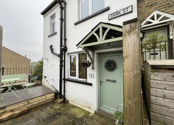 Thumbnail 3 bed end terrace house for sale in Bank Street, Haworth, Keighley