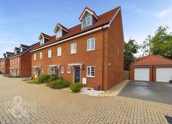 Thumbnail 3 bed town house for sale in Shreeve Road, Blofield