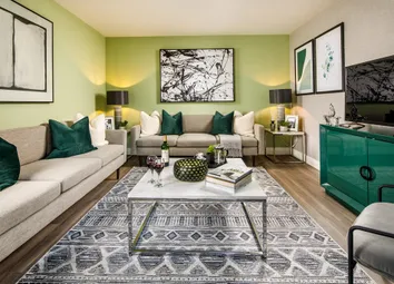 Open Plan Lounge With Plenty Of Space For Two Sofas