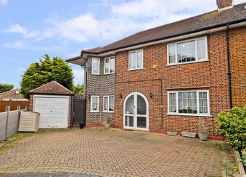 Thumbnail 5 bed semi-detached house for sale in Frobisher Close, Pinner