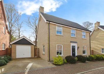 Thumbnail 3 bedroom detached house for sale in Jersey Meadow, Kentford, Newmarket