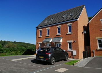 Thumbnail Town house for sale in Heol Alfred Wallace, Rhos, Pontardawe, Swansea.