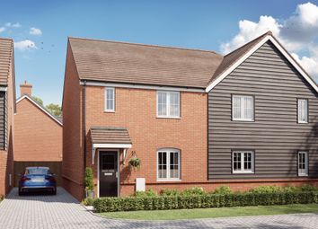 Thumbnail Semi-detached house for sale in "The Rendlesham" at Wave Approach, Selsey, Chichester