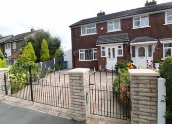 Thumbnail 3 bed semi-detached house for sale in Heathcote Gardens, Romiley, Stockport