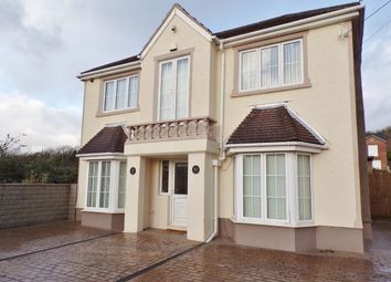 Thumbnail 4 bed detached house for sale in Porthcawl Road, South Cornelly