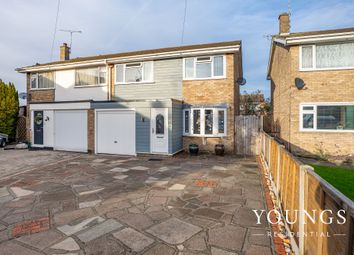 Thumbnail 3 bed semi-detached house for sale in Meadway, Benfleet